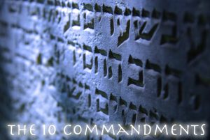the hebrew 10 commandments